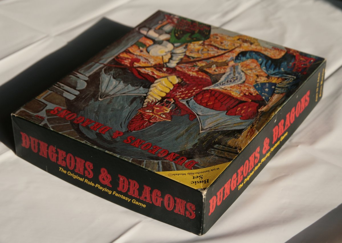 Dungeons and Dragons Basic Set Games Workshop Edition 1978 Complete Box ...