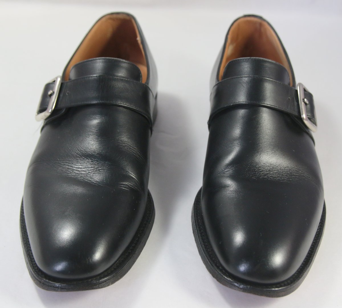 Church Sydney Custom Grade Monk Strap Shoes Size 8 Black Inside marked ...